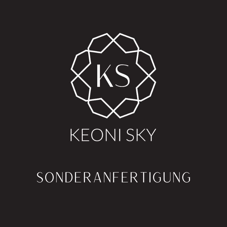 Sonderanfertigung: Makramee-Armband mit mattiertem Onyx