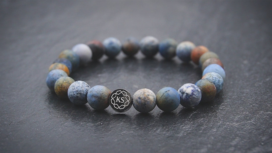 SkyFlex-Armband aus Sunset Dumortierit