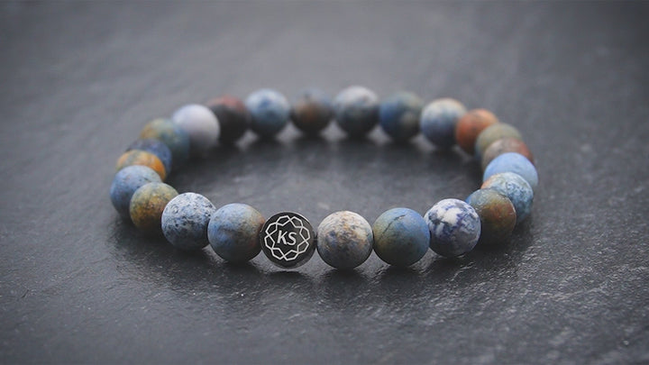 SkyFlex-Armband aus Sunset Dumortierit